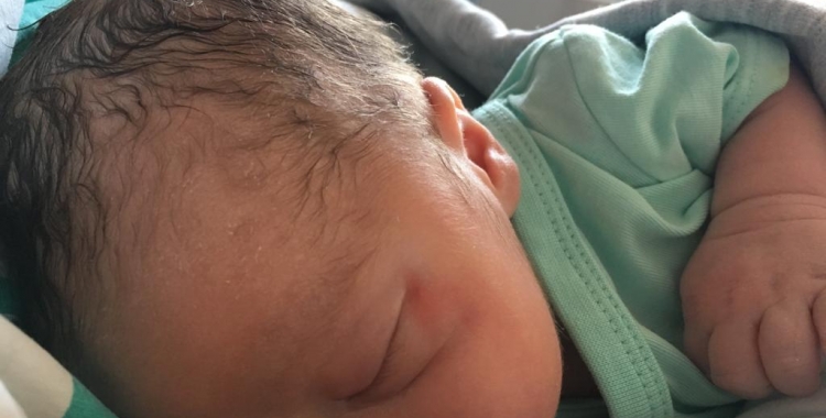 Un nadó nascut al Taulí | Arxiu